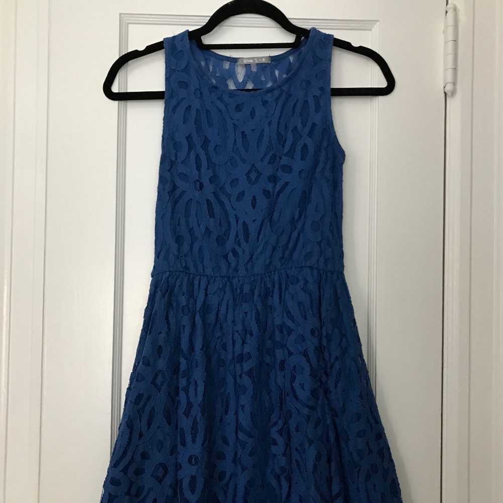 Blue Lace Dress